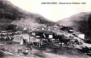 Camp des Chenes - Blida - Gorges Chiffa - Vue Generale - 1916